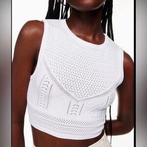 Babaton Cream Knit Top